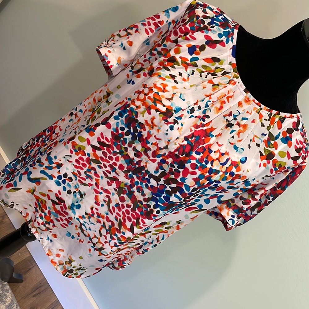 Liz Claiborne Multicolor summer top size XL